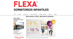 Desktop Screenshot of flexamuebles.com